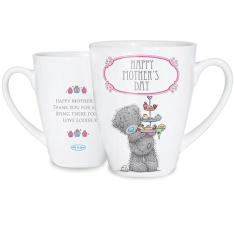 Personalised Me To You Bear Cupcake Latte Mug Extra Image 1